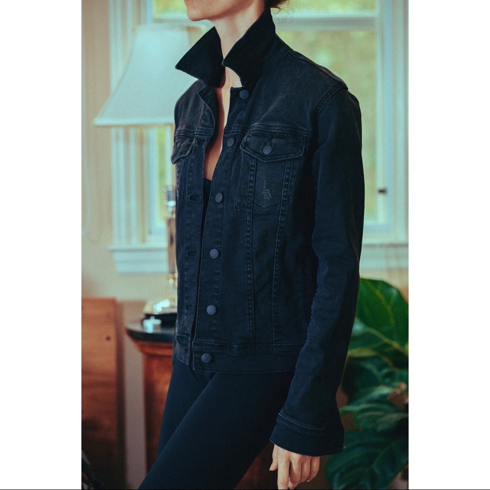Joe’s Black Denim Jacket